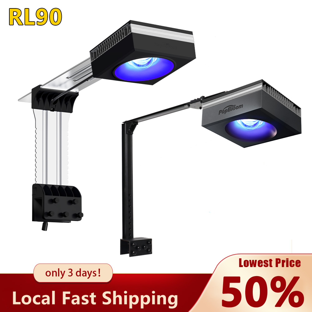 Aquarium Marine Rock - PopBloom 2PCS RL90 Luces LED para