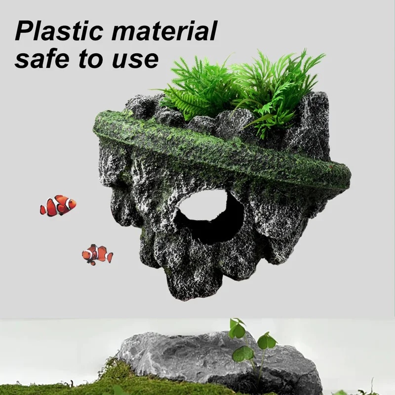 1 unidad de adorno flotante pa - Aquarium Marine Rock reseña y precio