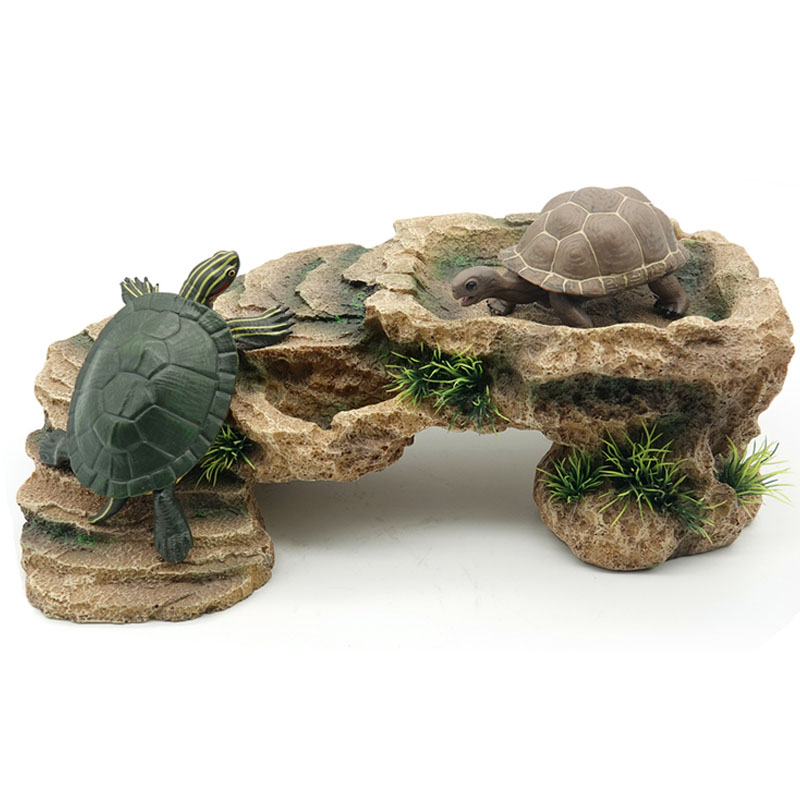 Plataforma de apoyo para Tortu - Aquarium Marine Rock reseña y precio
