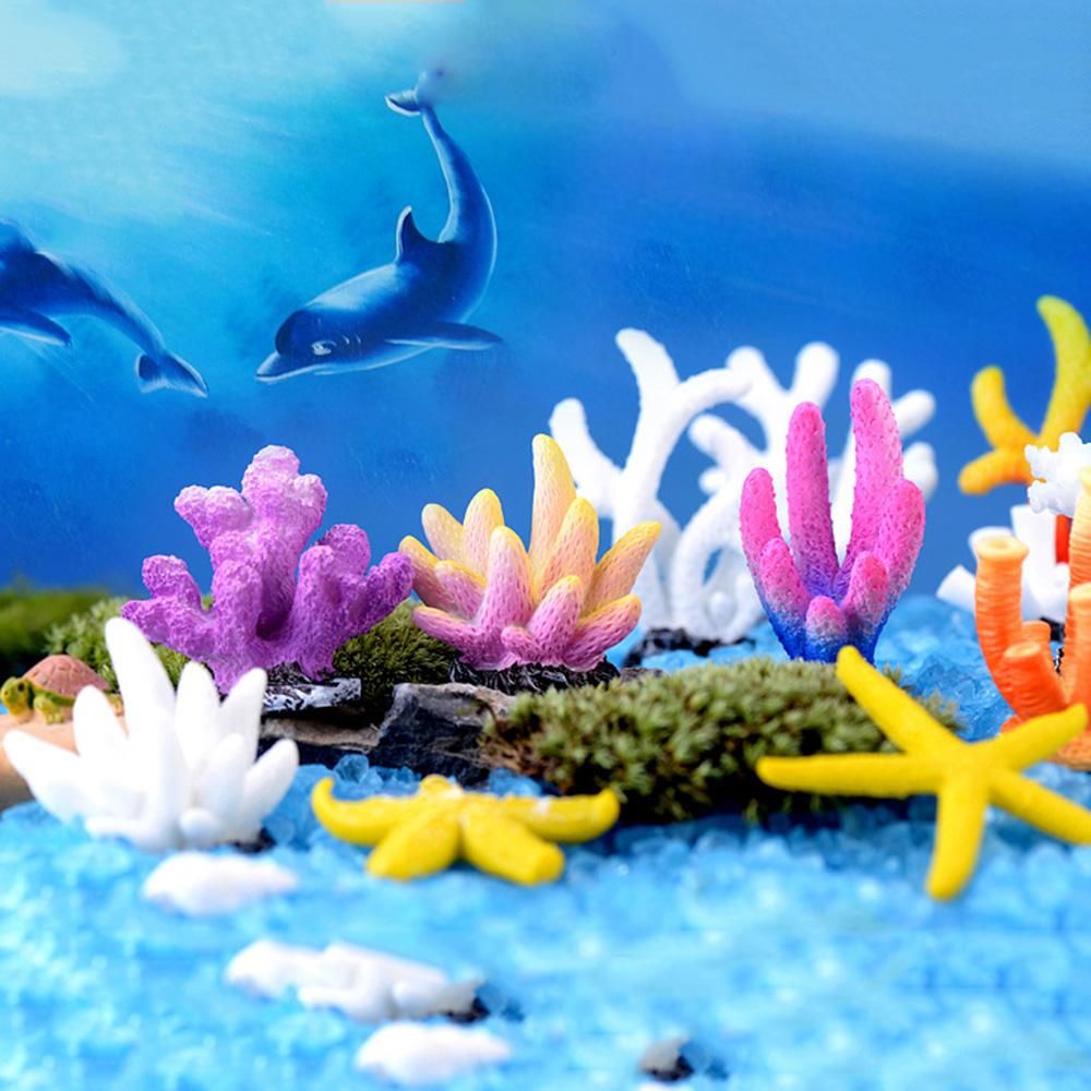 Adorno de Escritorio para Acua - Aquarium Marine Rock reseña y precio
