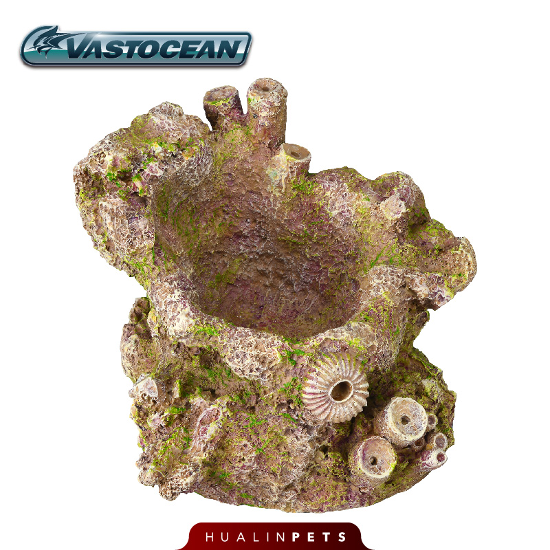 Vastocean Cueva de anémona art - Aquarium Marine Rock reseña y precio