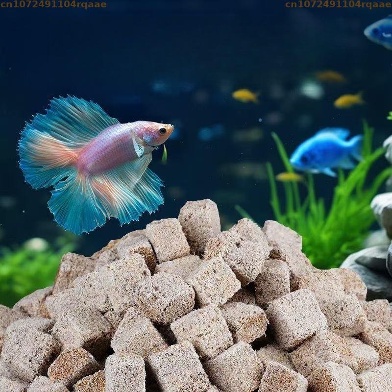Cubos de lombrices de sangre l - Marine Aquarium Worms reseña y precio