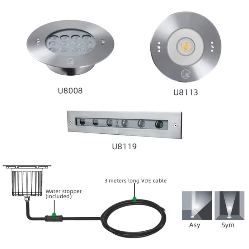 Luz LED Sumergible IP68 para D - Marine Aquarium Youtube reseña y precio